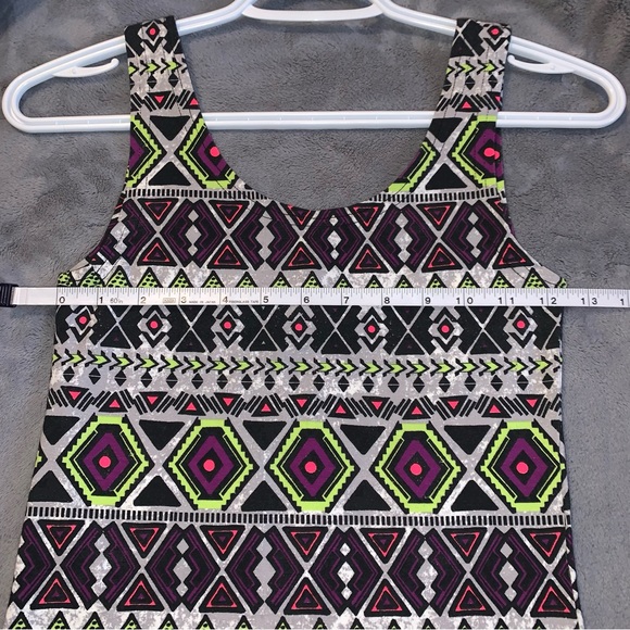 ✨FREE w/ $25 Purchase✨ Divided Cotton Bodycon Mini Dress Neon - Picture 4 of 8